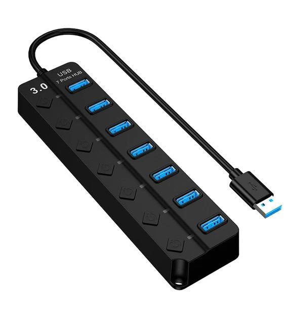 Adaptateur  d'alimentation USB 3.0 à 7 Ports